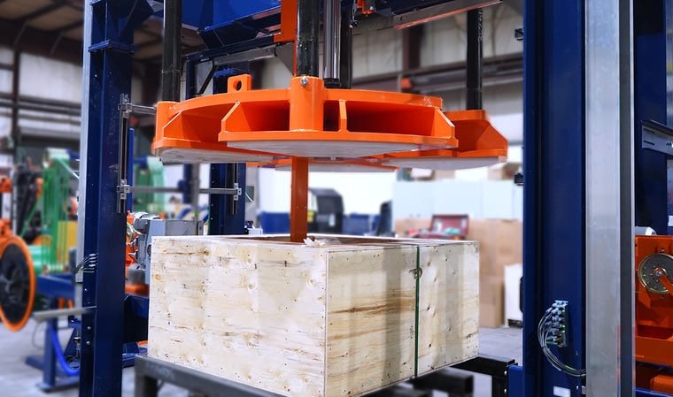 The major part on a strapping machine